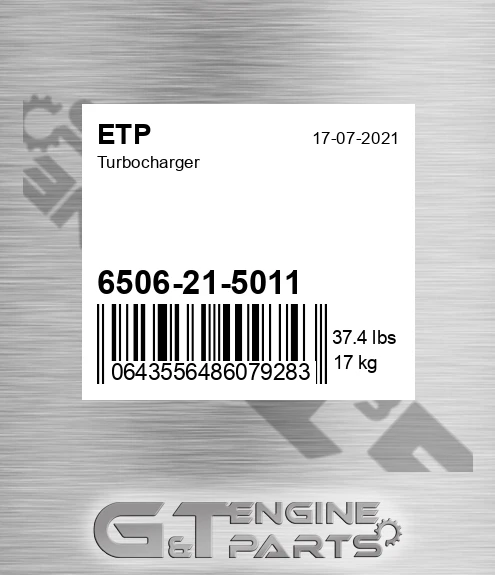 6506215011 Turbocharger