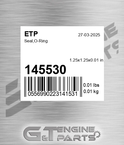 145530 Seal,o-ring