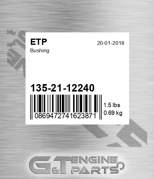 135-21-12240 Bushing