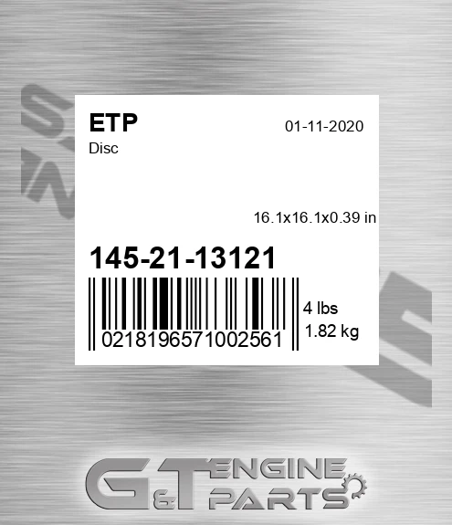1452113121 Disc for ETP