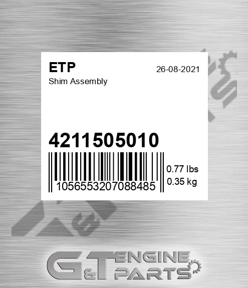 4211505010 Shim Assembly for ETP