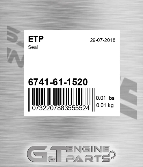 6741-61-1520 Seal for ETP