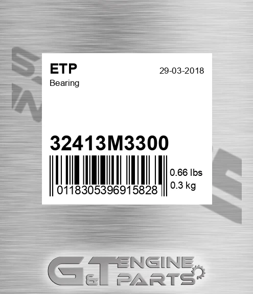 32413M3300 Bearing for ETP
