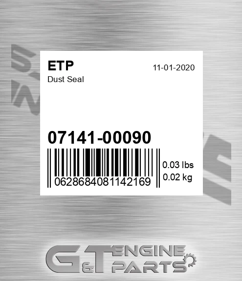 07141-00090 Dust Seal