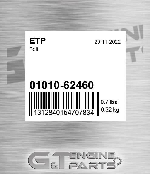 01010-62460 Bolt