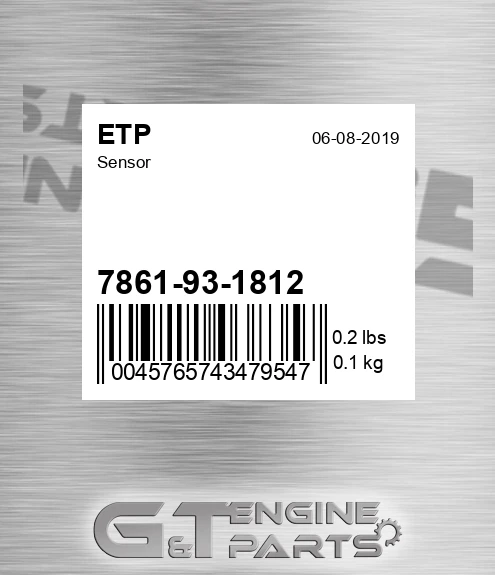 7861-93-1812 Sensor for ETP