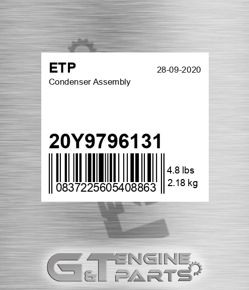 20Y9796131 Condenser Assembly
