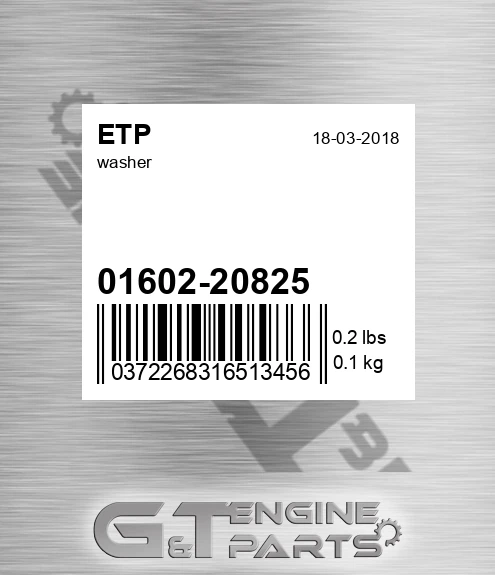 01602-20825 Washer
