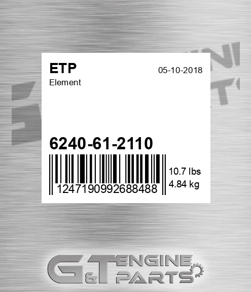 6240-61-2110 Element for ETP