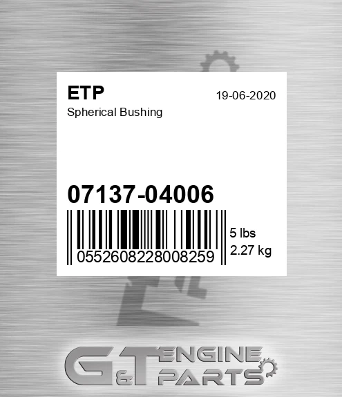 0713704006 Spherical Bushing
