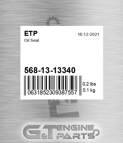 568-13-13340 Oil Seal