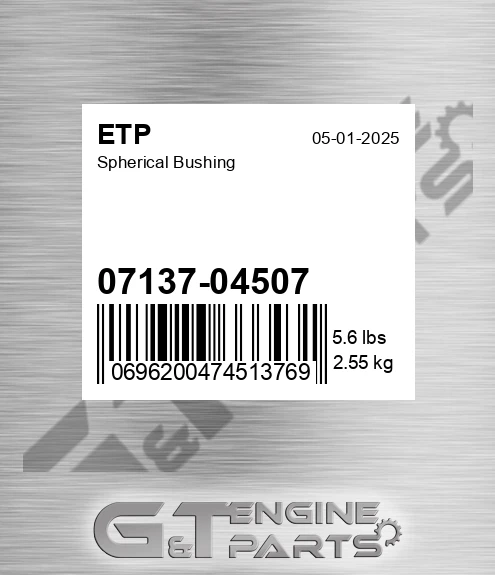 07137-04507 Spherical Bushing