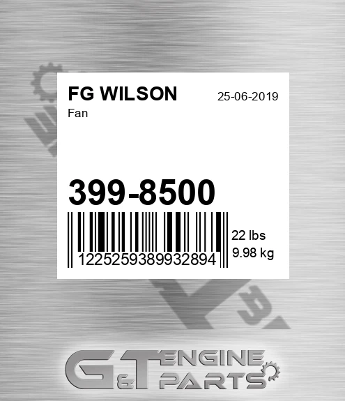 399-8500 Fan