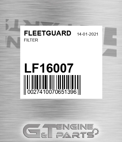 LF16007 Filter