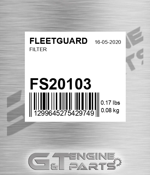 FS20103 Filter