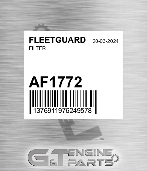 AF1772 Filter
