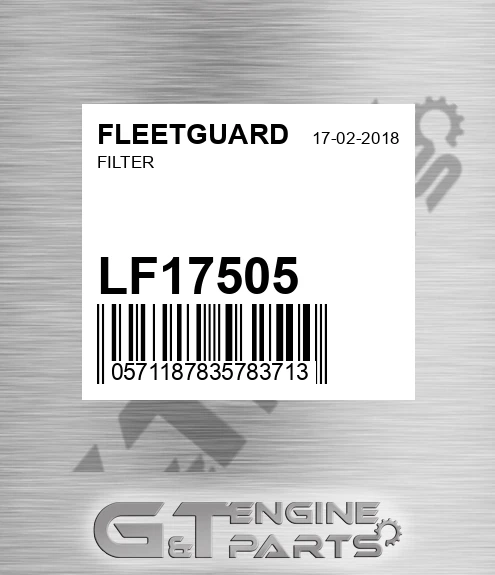 LF17505 Filter