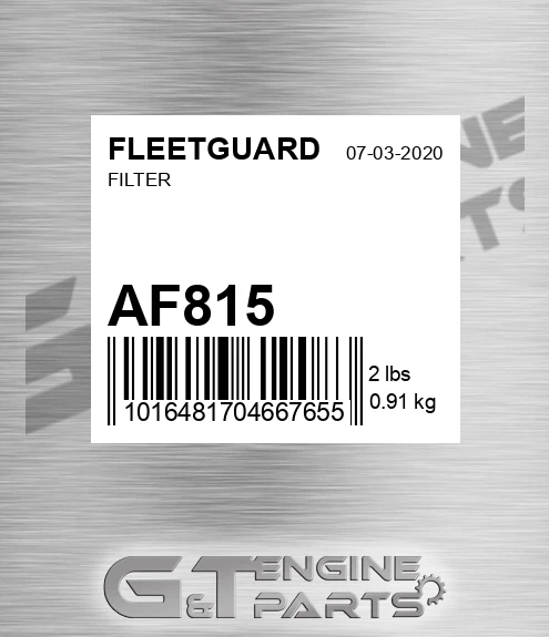 AF815 FLEETGUARD Filter