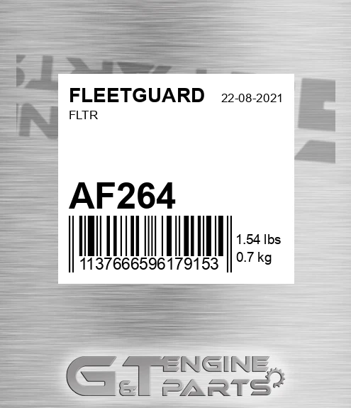 AF264 FLEETGUARD Fltr