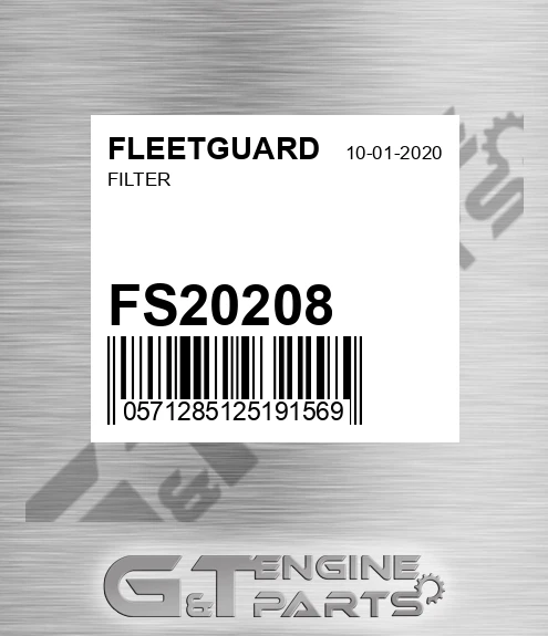 FS20208 FLEETGUARD Filter