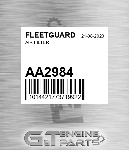 AA2984 FLEETGUARD Air Filter
