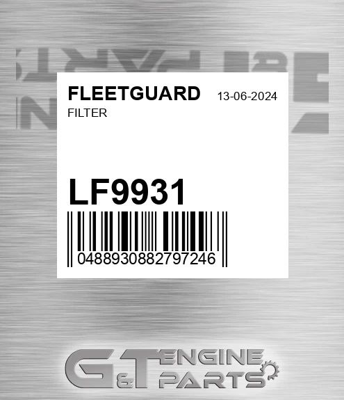 LF9931 Filter