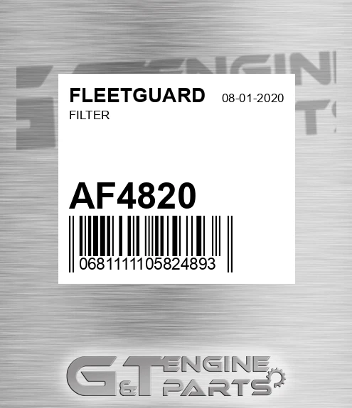 AF4820 Filter