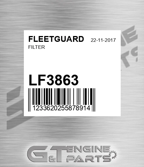 LF3863 Filter