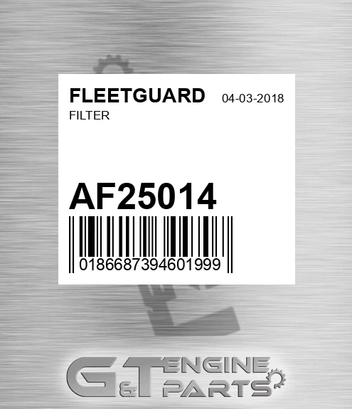 AF25014 FLEETGUARD Filter