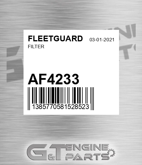 AF4233 FLEETGUARD Filter