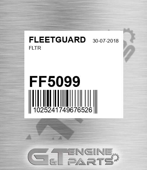 FF5099 FLEETGUARD Fltr