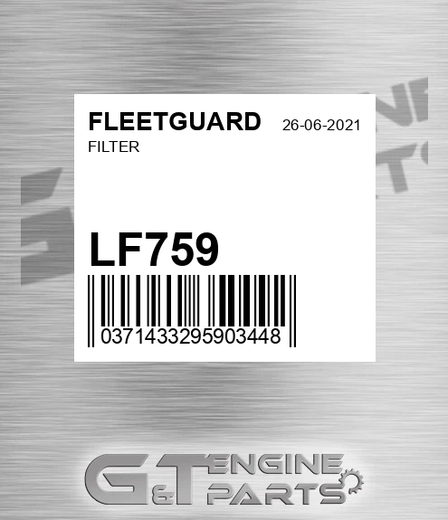 LF759 Filter