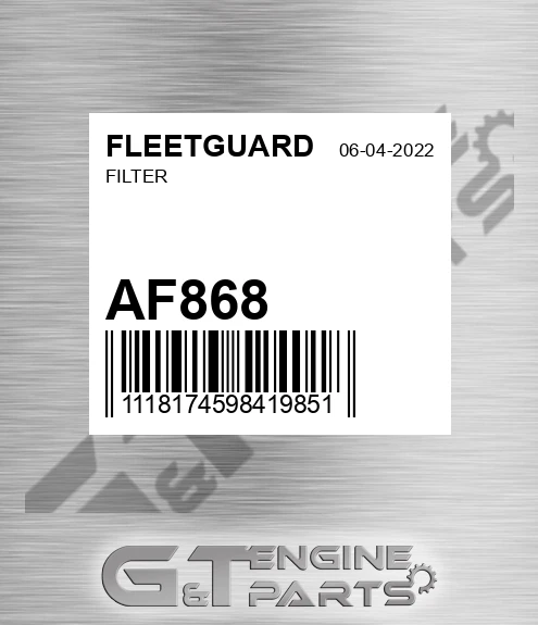 AF868 Filter