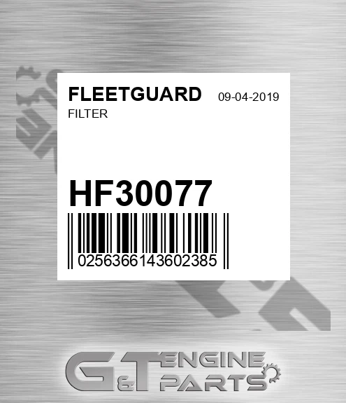 HF30077 FLEETGUARD Filter