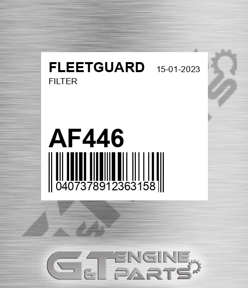 AF446 Filter