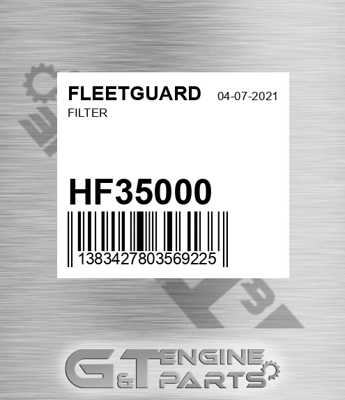 HF35000 FLEETGUARD Filter