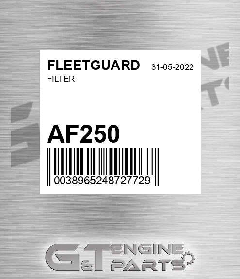 AF250 FLEETGUARD Filter
