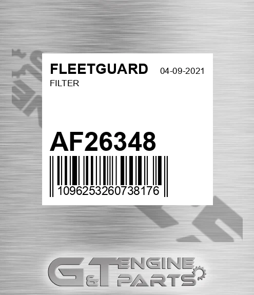 AF26348 FLEETGUARD Filter