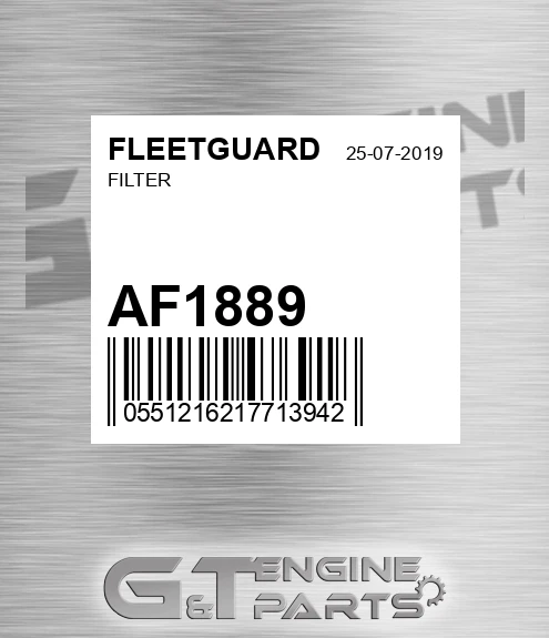 AF1889 Filter for FLEETGUARD