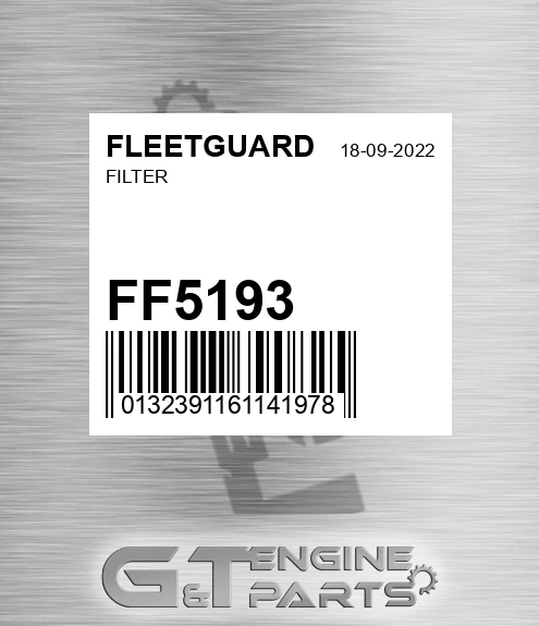 FF5193 FLEETGUARD Filter