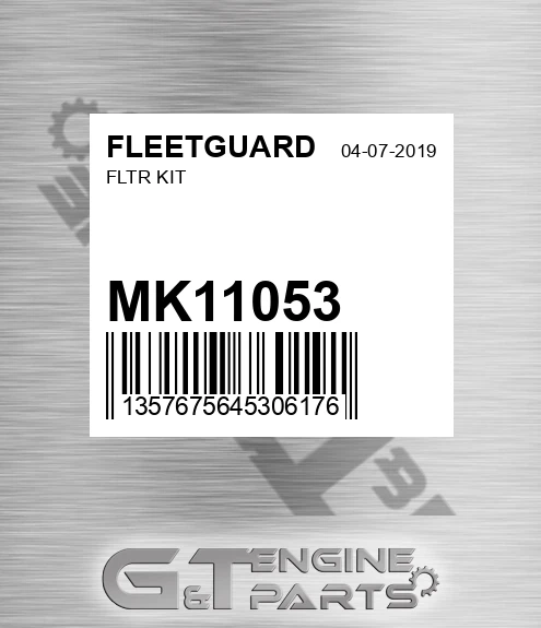 MK11053 Fltr Kit