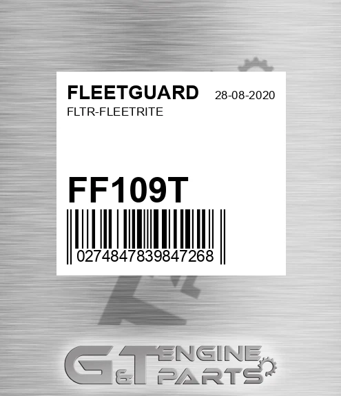FF109T FLEETGUARD Fltr-fleetrite