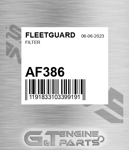 AF386 Filter