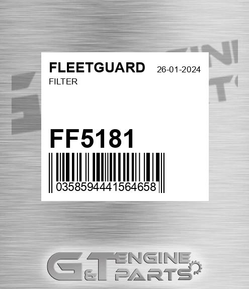 FF5181 Filter