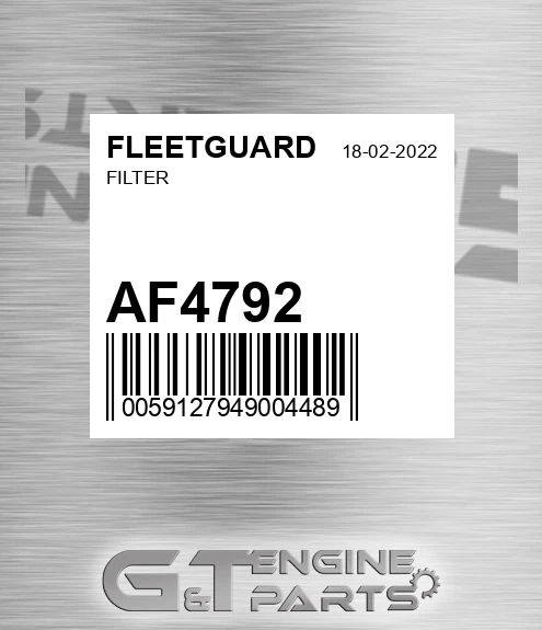 AF4792 Filter