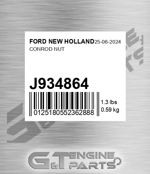 J934864 Conrod Nut