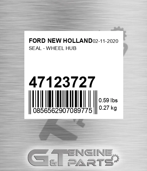 47123727 Seal - Wheel Hub