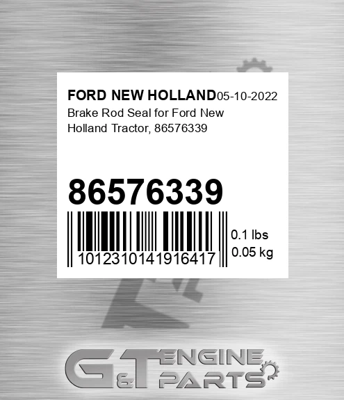 86576339 Brake Rod Seal For Tractor,