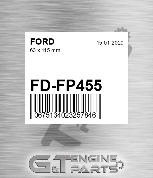 FD-FP455 63 X 115 Mm