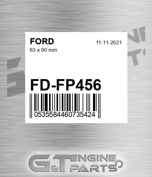 FD-FP456 63 X 90 Mm